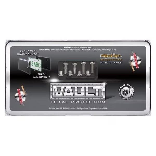 Cruiser Accessories 62730 Vault; Chrome - Clear, Cruiser Accessories, Mfr#: 62730